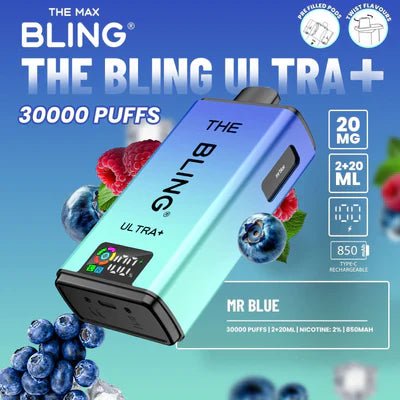 Bling Ultra 30K Kit: Power, Style, and Endless Flavour - Wolfvapes.co.uk