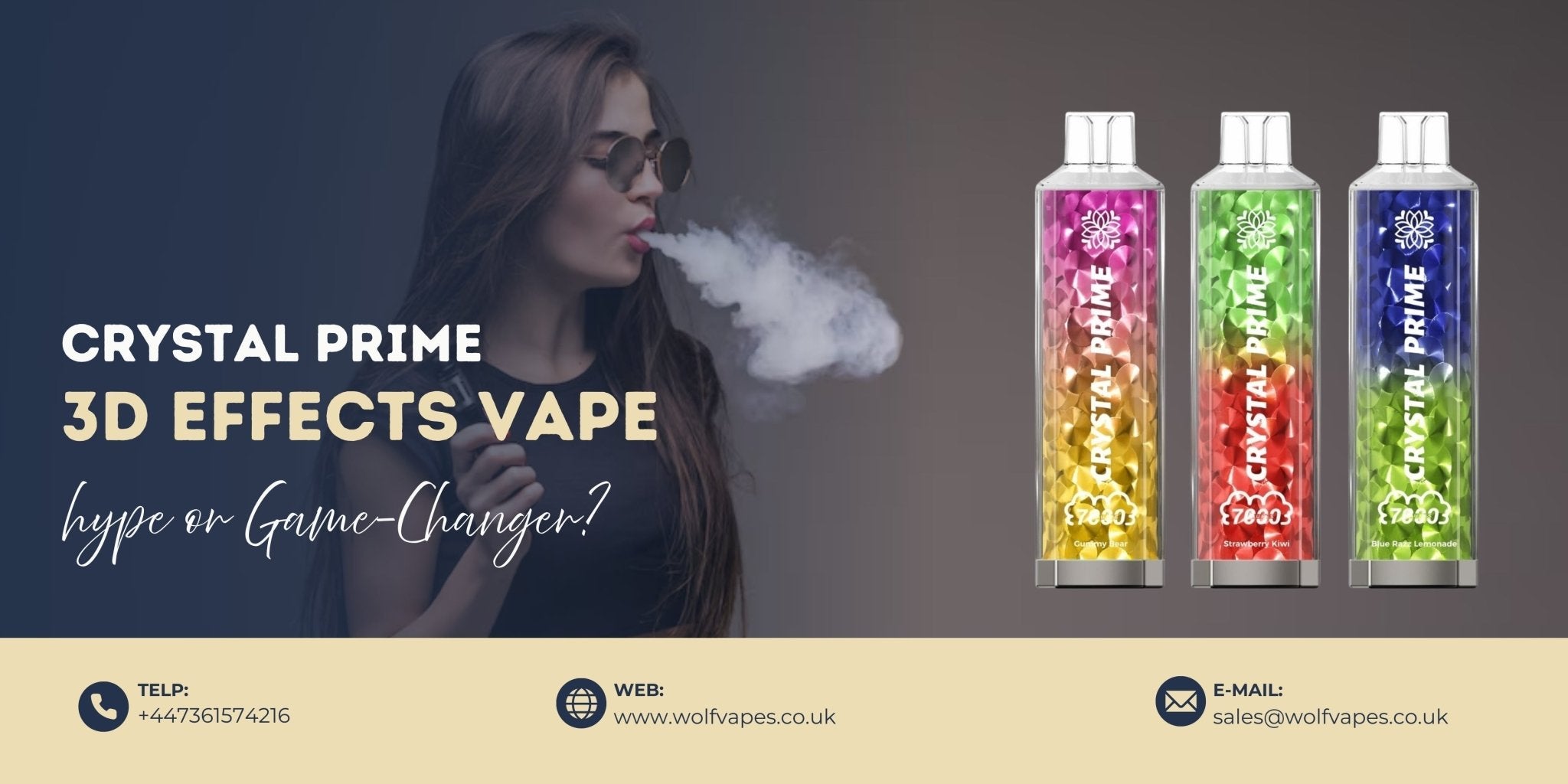 Crystal Prime 3D Effects Vape – Hype or Game-Changer?