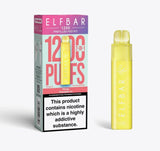 2 in 1 Elfbar 1200 Puffs Prefilled Pod Kit - Wolfvapes.co.uk-Yellow Edition