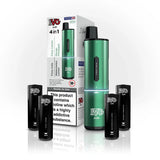 4 in 1 IVG Air 2400 Puffs Prefilled Disposable Pod Kit ( Box of 5 ) - Wolfvapes.co.uk-Green Edition (4 Pods x Multi Flavours)