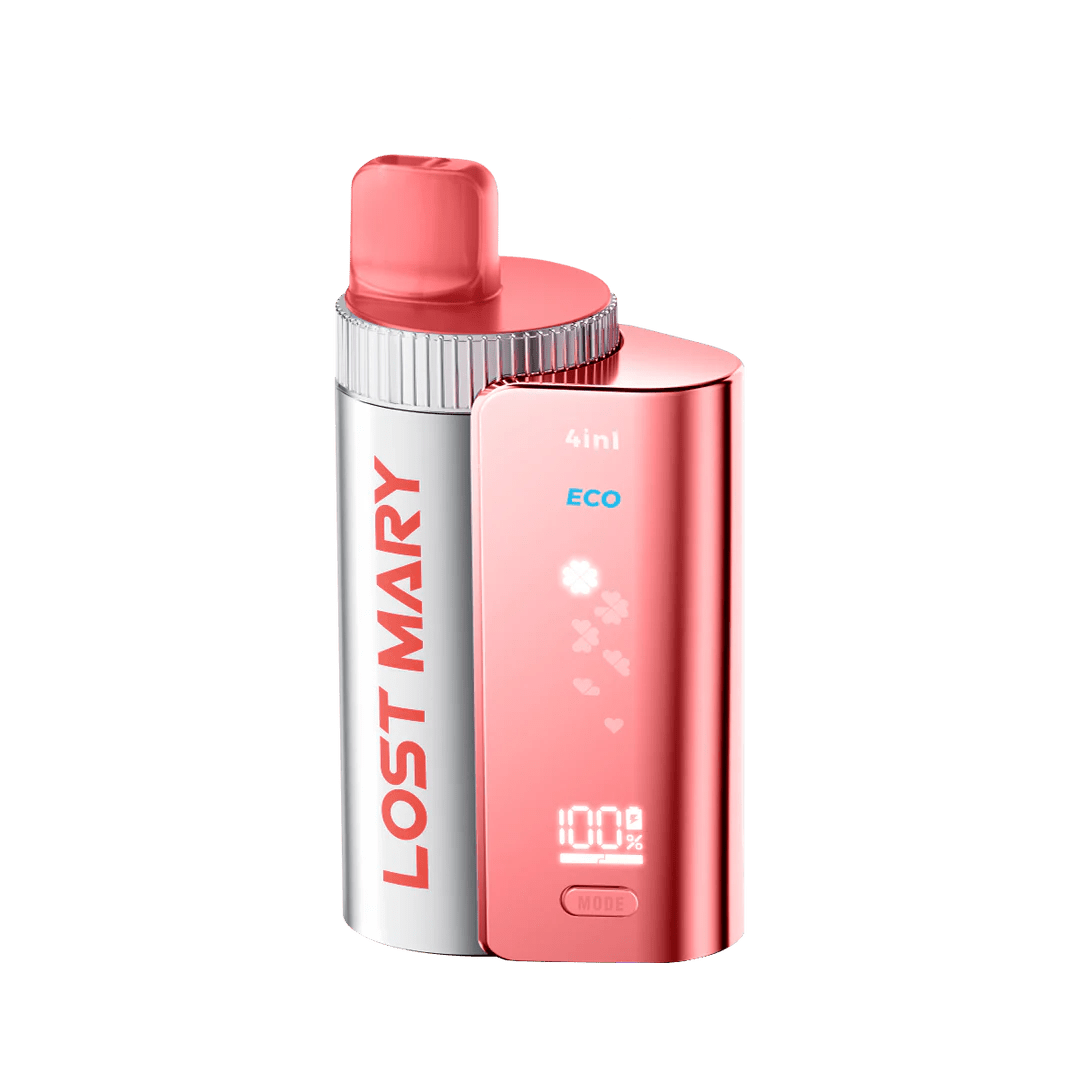 4 in 1 Lost Mary 3200 Puffs Pre - filled Pod Kit Box of 5 - Wolfvapes.co.uk - Fruits Edition