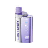 4 in 1 Lost Mary 3200 Puffs Pre - filled Pod Kit Box of 5 - Wolfvapes.co.uk - Purple Edition