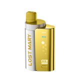 4 in 1 Lost Mary 3200 Puffs Pre - filled Pod Vape Kit - Wolfvapes.co.uk - Lemon Edition