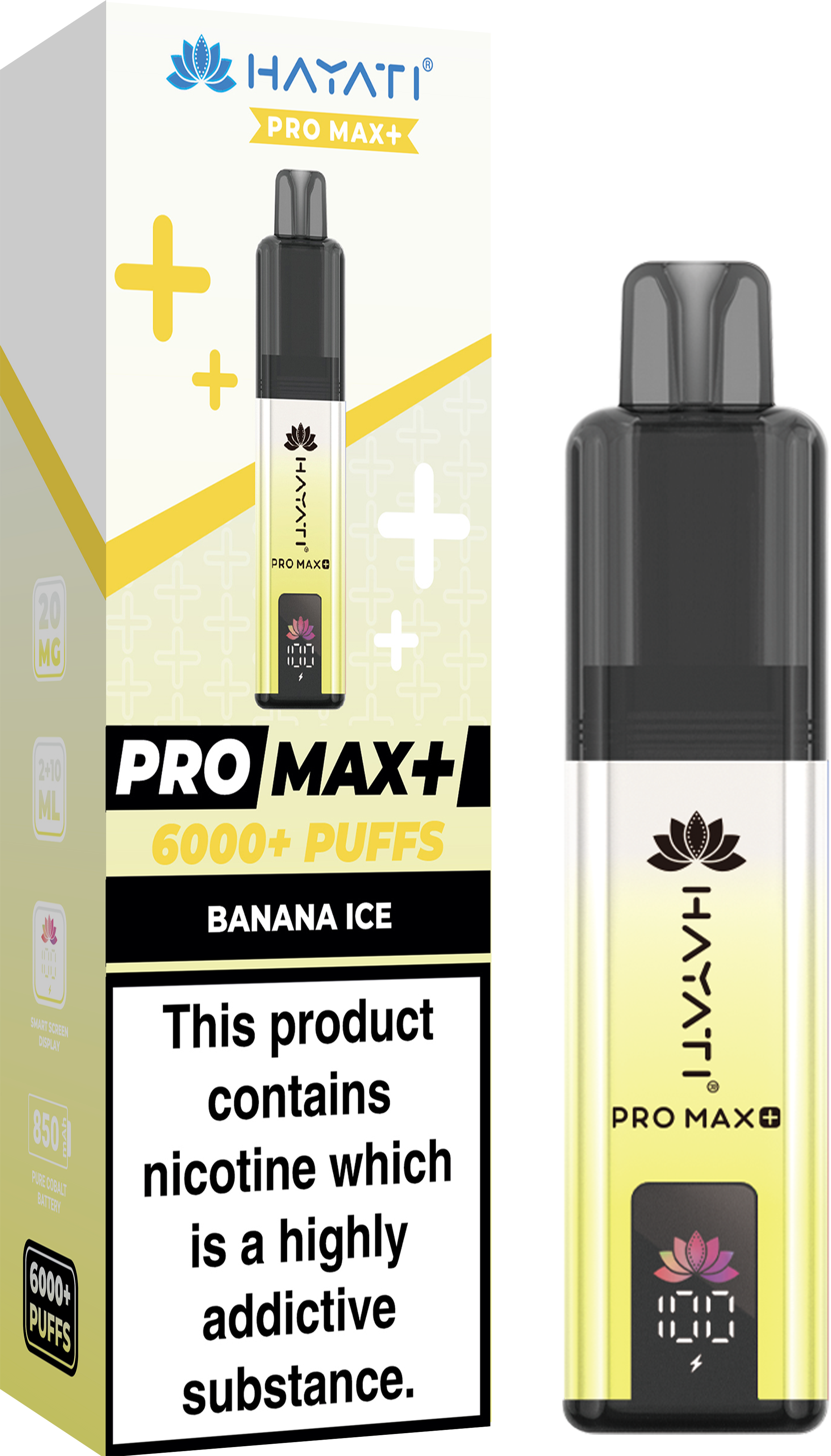 buy Hayati Pro Max+ 6000 Vape Starter Kit at Wolfvapes.co.uk