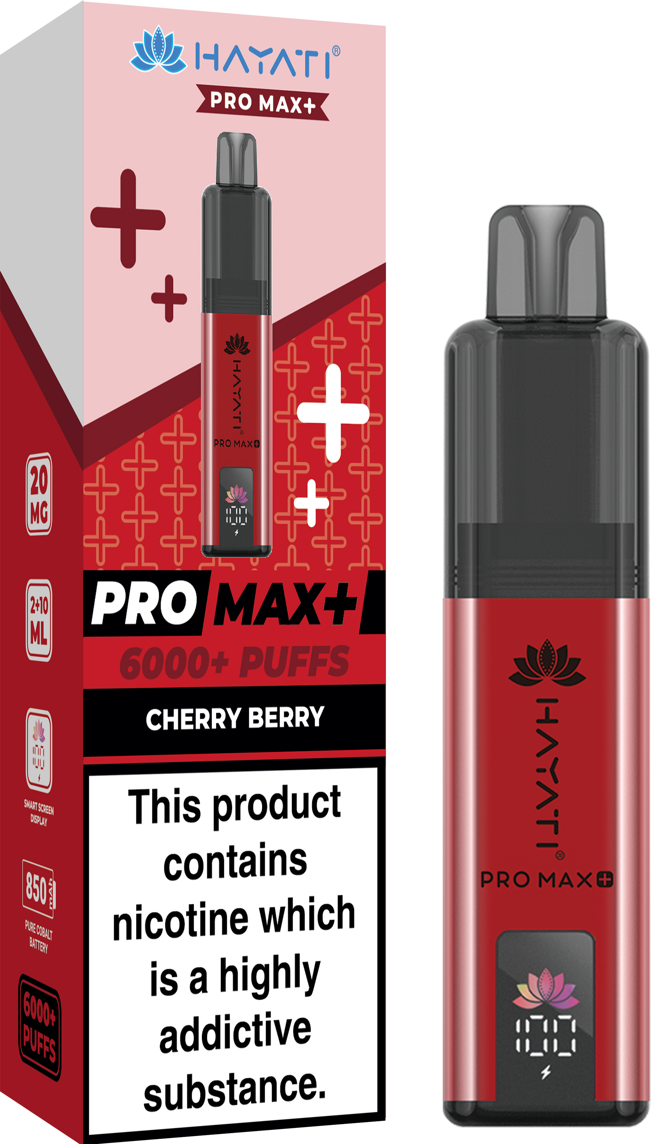 buy Hayati Crystal Pro Max+ 6000 Vape Kit Box of 10 at Wolfvapes.co.uk