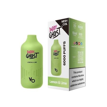 Daddy Ghost 6000 kit - Lemon Lime
