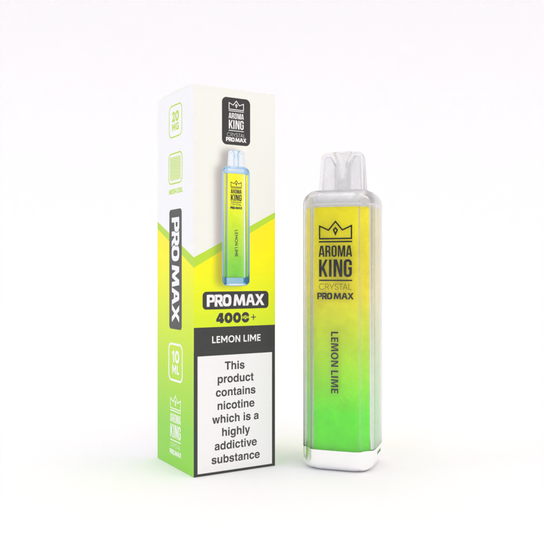 Aroma King Crystal Pro Max 4000 Rechargeable Vape - Box of 10