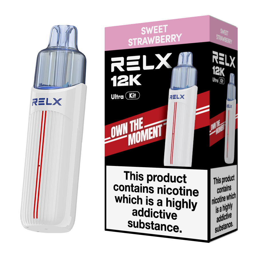 Relx 12k Ultra Pod Vape Kit Box of 5