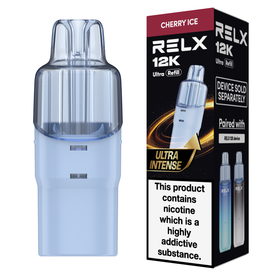 Relx 12k Ultra Refill Pods Pack of 5
