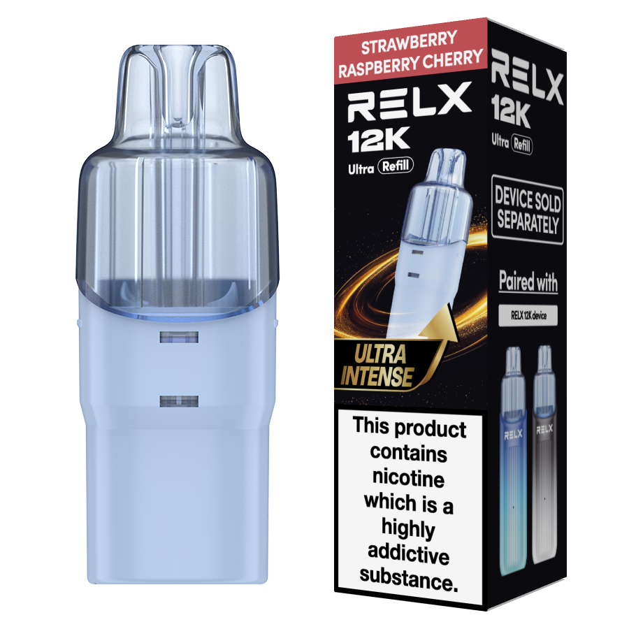 Relx 12k Ultra Refill Pods Pack of 5