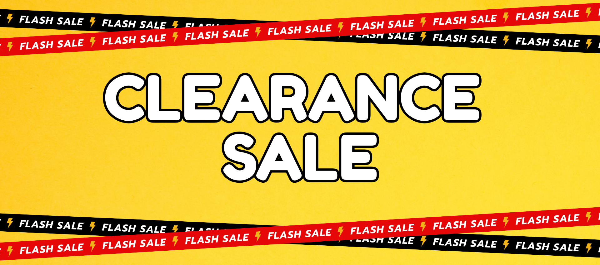 clearance sale