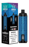 Al Fakher 12000 Puffs Hookah Sounds Disposable Vape - Wolfvapes.co.uk - Blue Ocean