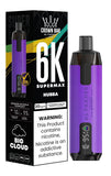 Al Fakher Supermax 6000 Puffs Disposable Vape Pod Kit - Wolfvapes.co.uk-Hubba