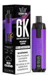 Al Fakher Supermax 6000 Puffs Disposable Vape Pod Kit - Wolfvapes.co.uk-Magic Love