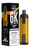 Al Fakher Supermax 6000 Puffs Disposable Vape Pod Kit - Wolfvapes.co.uk-Mango Ice