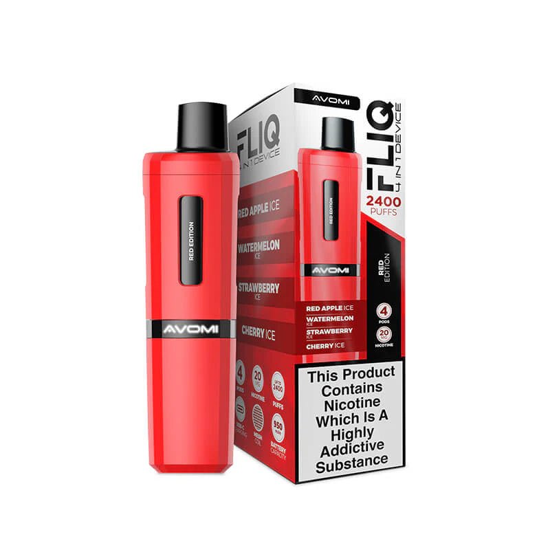 buy Avomi FLIQ 4 - in - 1 Pod Kit | 2400 Puffs at Wolfvapes.co.uk