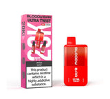 Bloody Bar Ultra Twist 20000 Disposable Vape - Wolfvapes.co.uk - Cherry Ice/Strawberry Raspberry