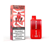 Bloody Bar Ultra Twist 20000 Disposable Vape - Wolfvapes.co.uk - Cherry Ice/Strawberry Raspberry