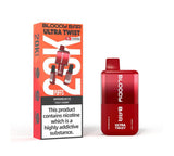 Bloody Bar Ultra Twist 20000 Disposable Vape - Wolfvapes.co.uk - Cherry Ice/Strawberry Raspberry