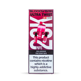 Bloody Bar Ultra Twist 20000 Disposable Vape - Wolfvapes.co.uk - Pink Lemonade/Pink Gummy Bear