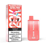 Bloody Bar Ultra Twist 20000 Disposable Vape - Wolfvapes.co.uk - Strawberry Kiwi/Peach Mango *New*