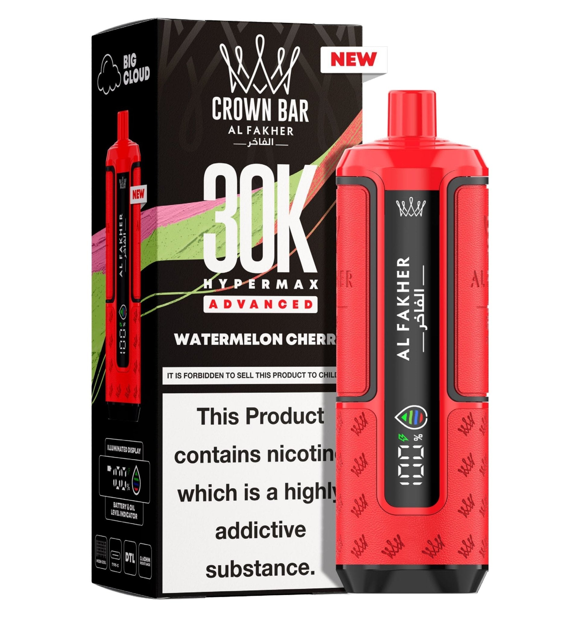 buy Al Fakher 30K Hypermax Prefilled Pod Kit (Box of 5) at Wolfvapes.co.uk
