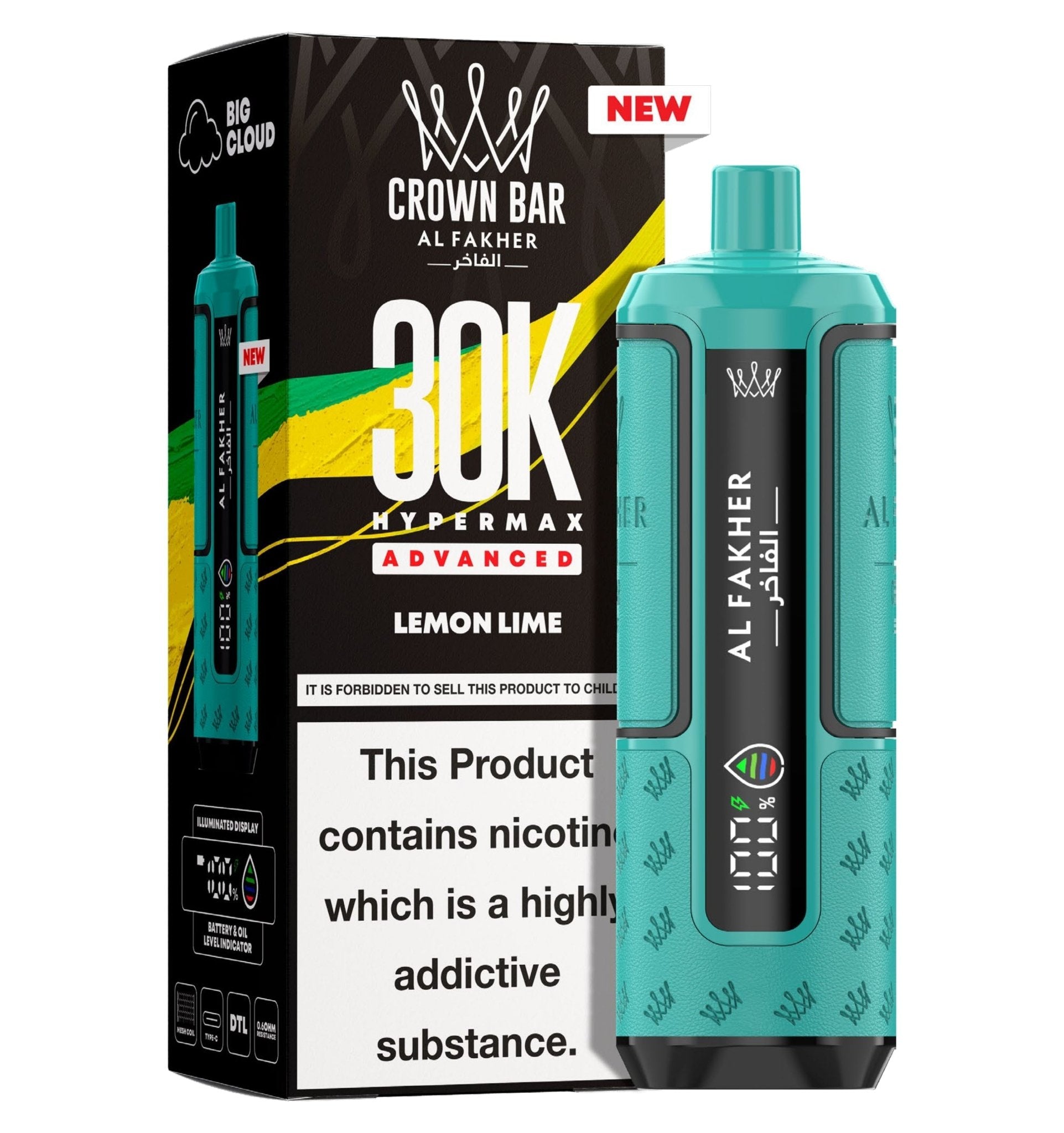 buy Al Fakher 30K Hypermax Prefilled Pod Kit (Box of 5) at Wolfvapes.co.uk