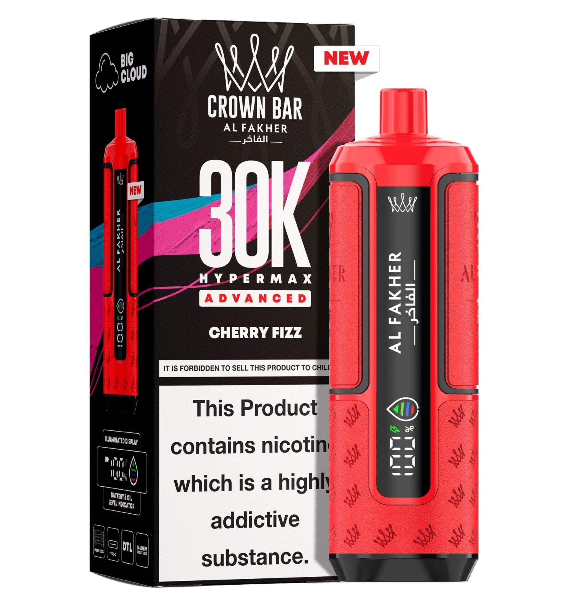 buy Al Fakher 30K Hypermax Prefilled Pod Kit (Box of 5) at Wolfvapes.co.uk