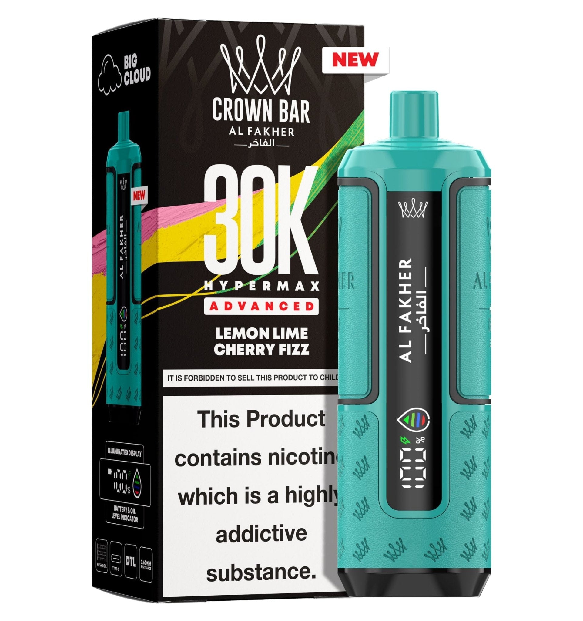 buy Al Fakher 30K Hypermax Prefilled Pod Kit (Box of 5) at Wolfvapes.co.uk