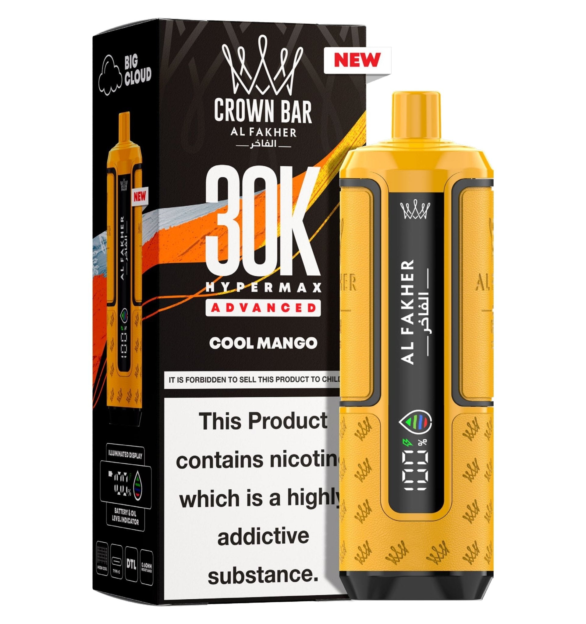 buy Al Fakher 30K Hypermax Prefilled Pod Kit (Box of 5) at Wolfvapes.co.uk
