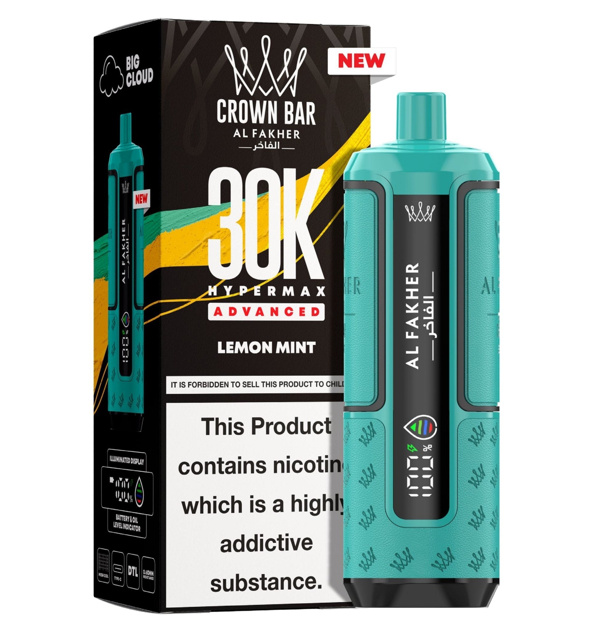 buy Al Fakher 30K Hypermax Prefilled Pod Kit (Box of 5) at Wolfvapes.co.uk