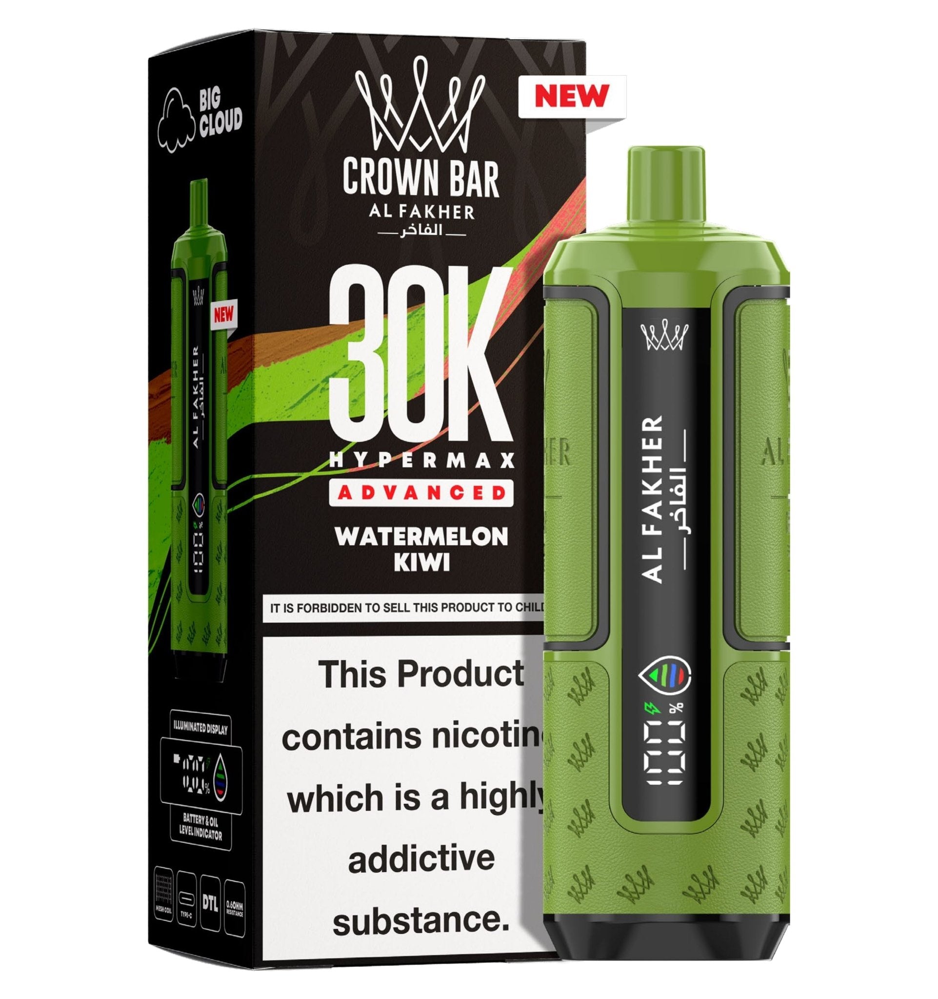 buy Al Fakher 30K Hypermax Prefilled Pod Kit (Box of 5) at Wolfvapes.co.uk