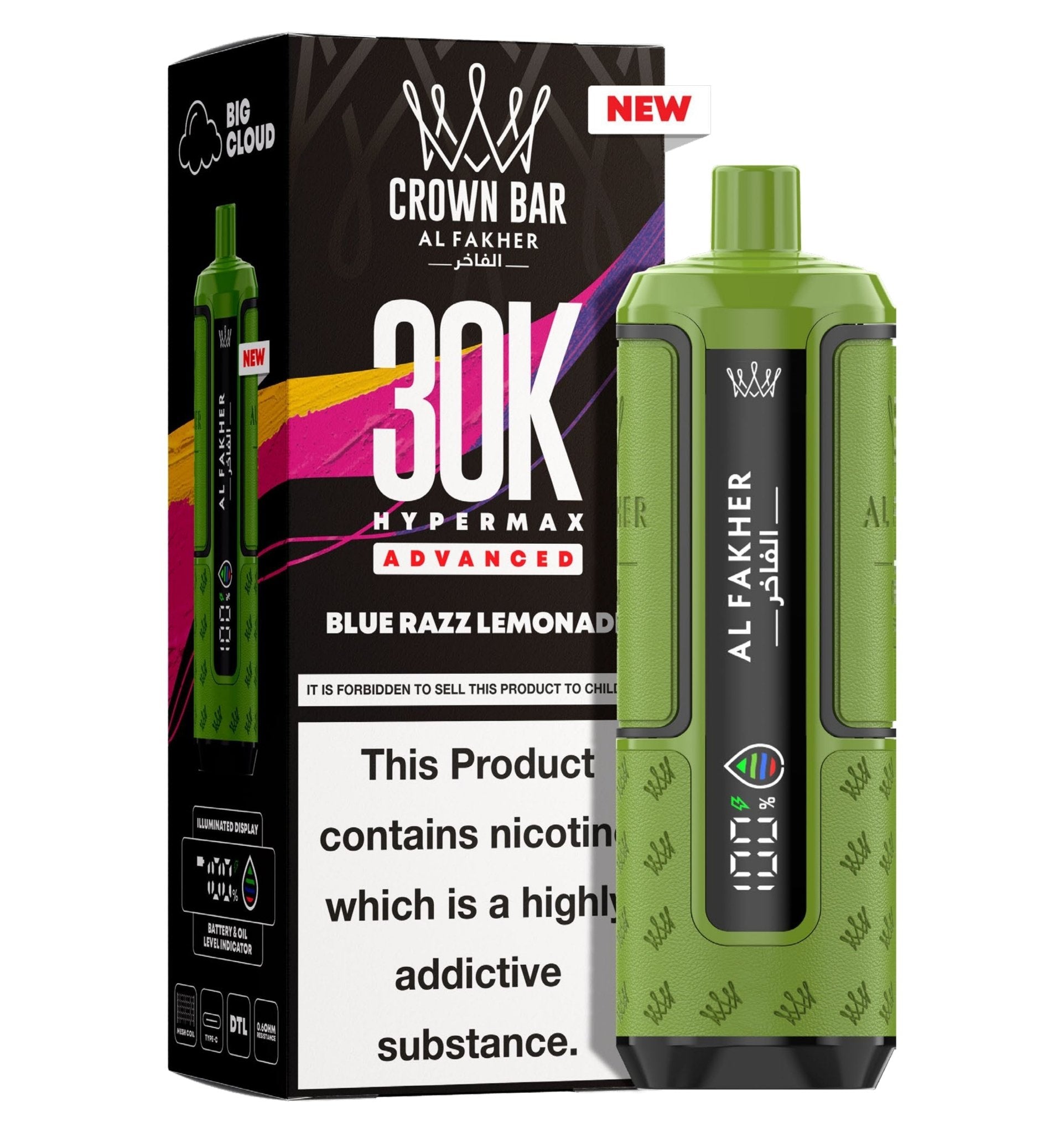 buy Al Fakher 30k Hypermax Vape Kit at Wolfvapes.co.uk