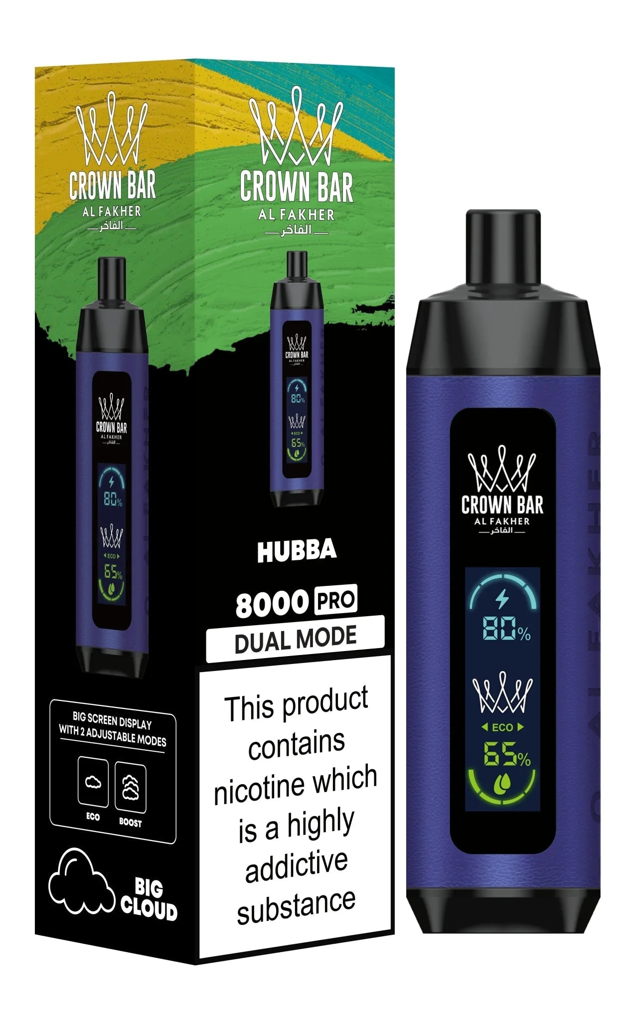 buy Al Fakher 8000 Pro Dual Mode Disposable Vape at Wolfvapes.co.uk