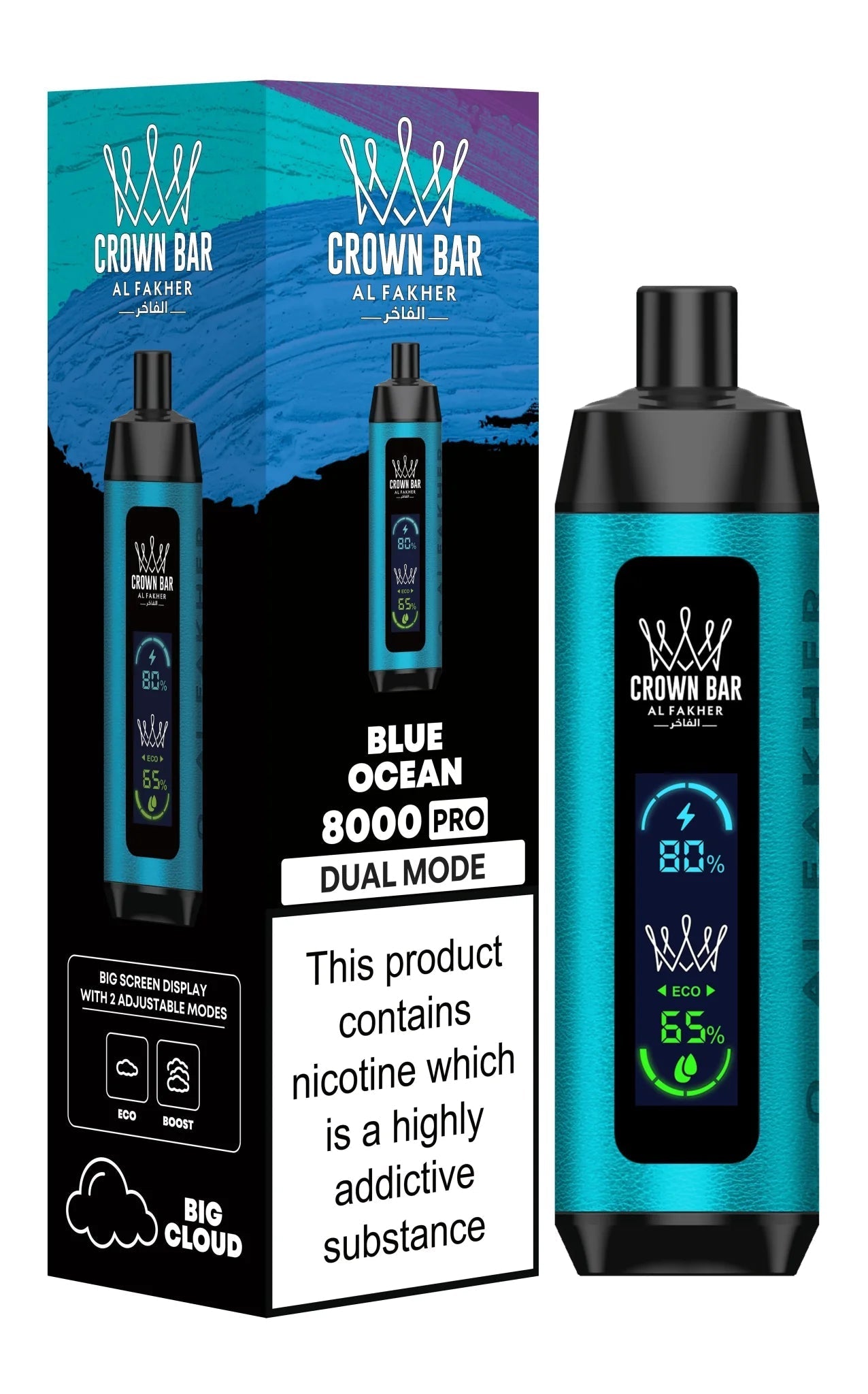 buy Al Fakher 8000 Pro Dual Mode Disposable Vape at Wolfvapes.co.uk