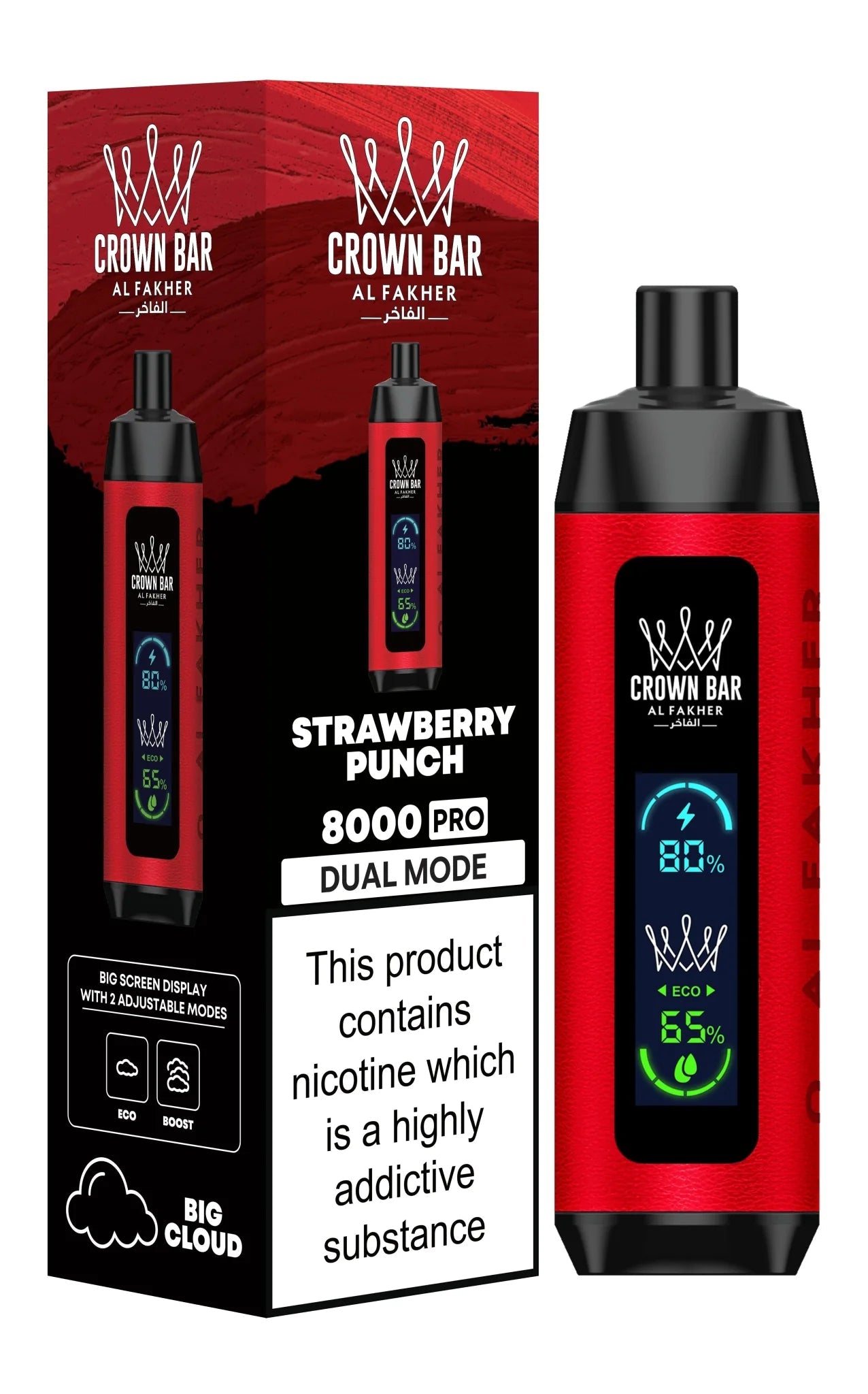 buy Al Fakher 8000 Pro Dual Mode Disposable Vape at Wolfvapes.co.uk