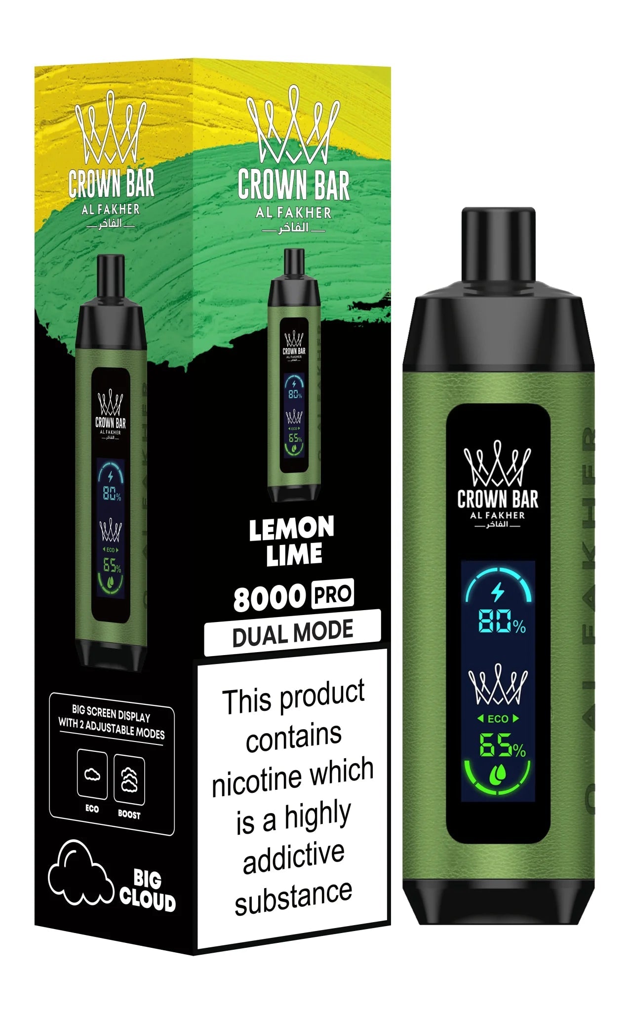buy Al Fakher 8000 Pro Dual Mode Disposable Vape at Wolfvapes.co.uk