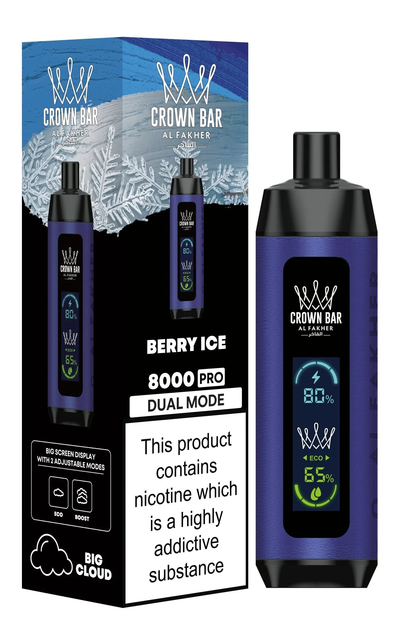 buy Al Fakher 8000 Pro Dual Mode Disposable Vape at Wolfvapes.co.uk
