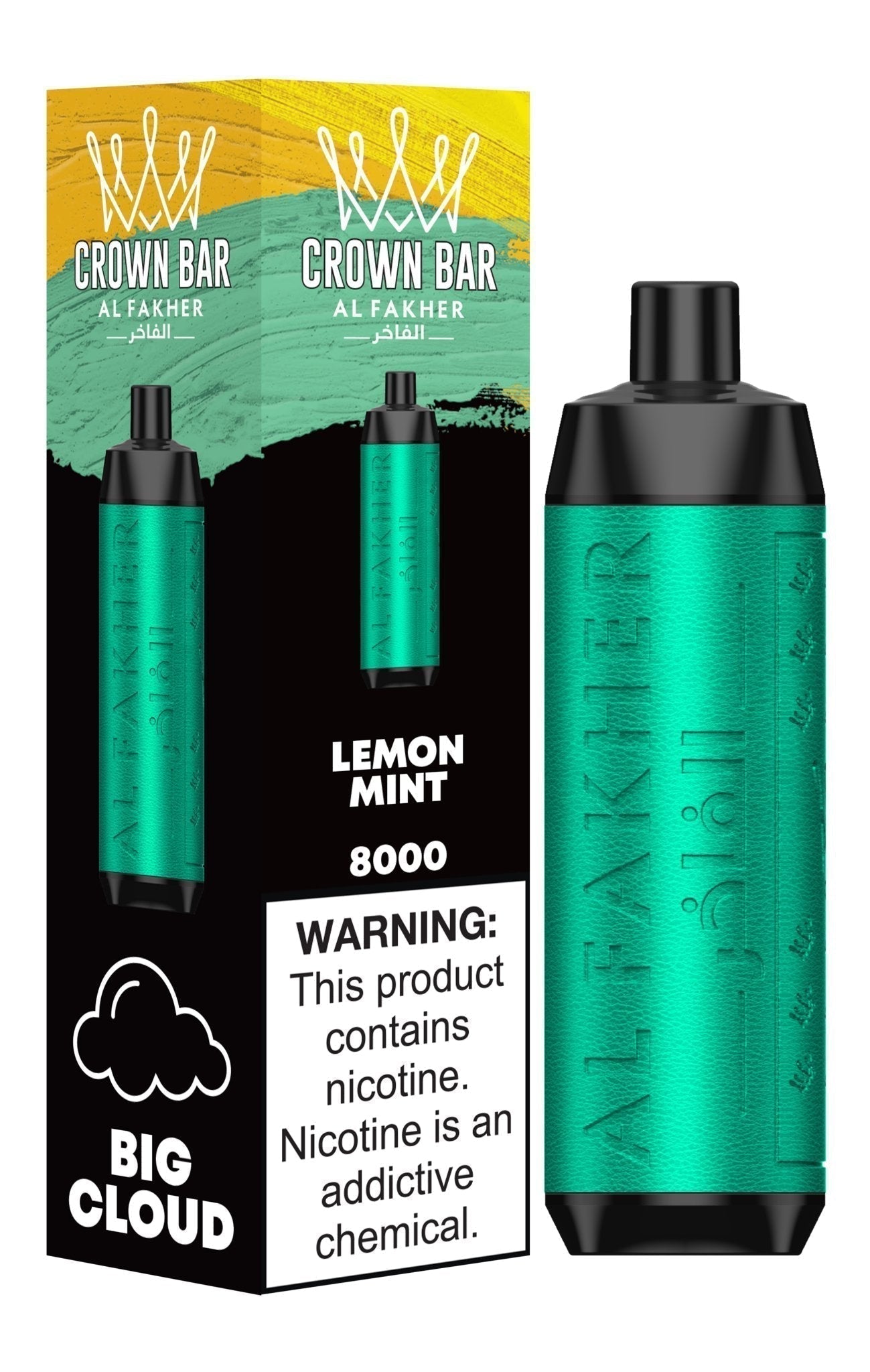 buy Al Fakher Crown Bar 8000 Puffs Disposable Vape at Wolfvapes.co.uk