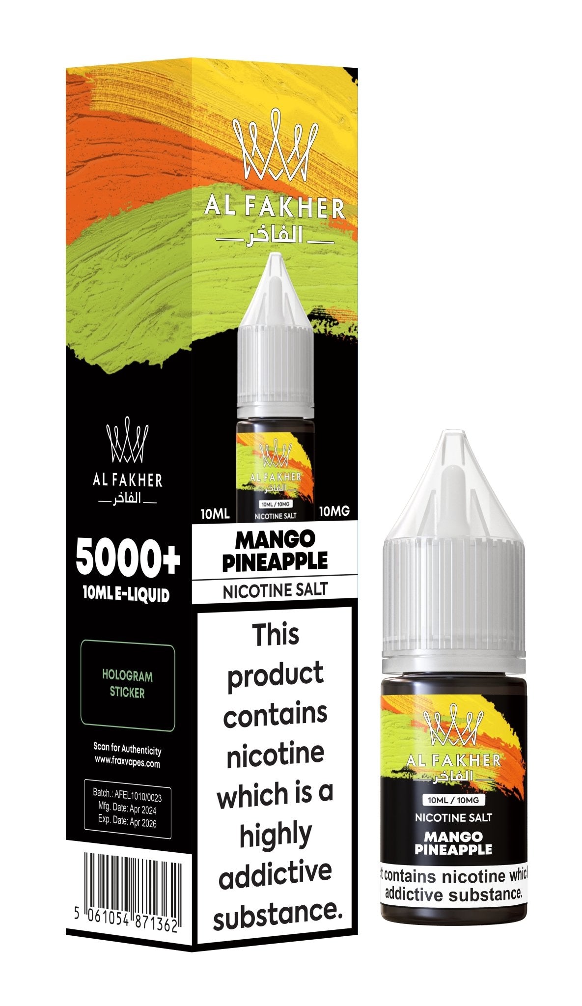buy Al Fakher Nic Salt 10ml E - Liquid Box of 10 at Wolfvapes.co.uk