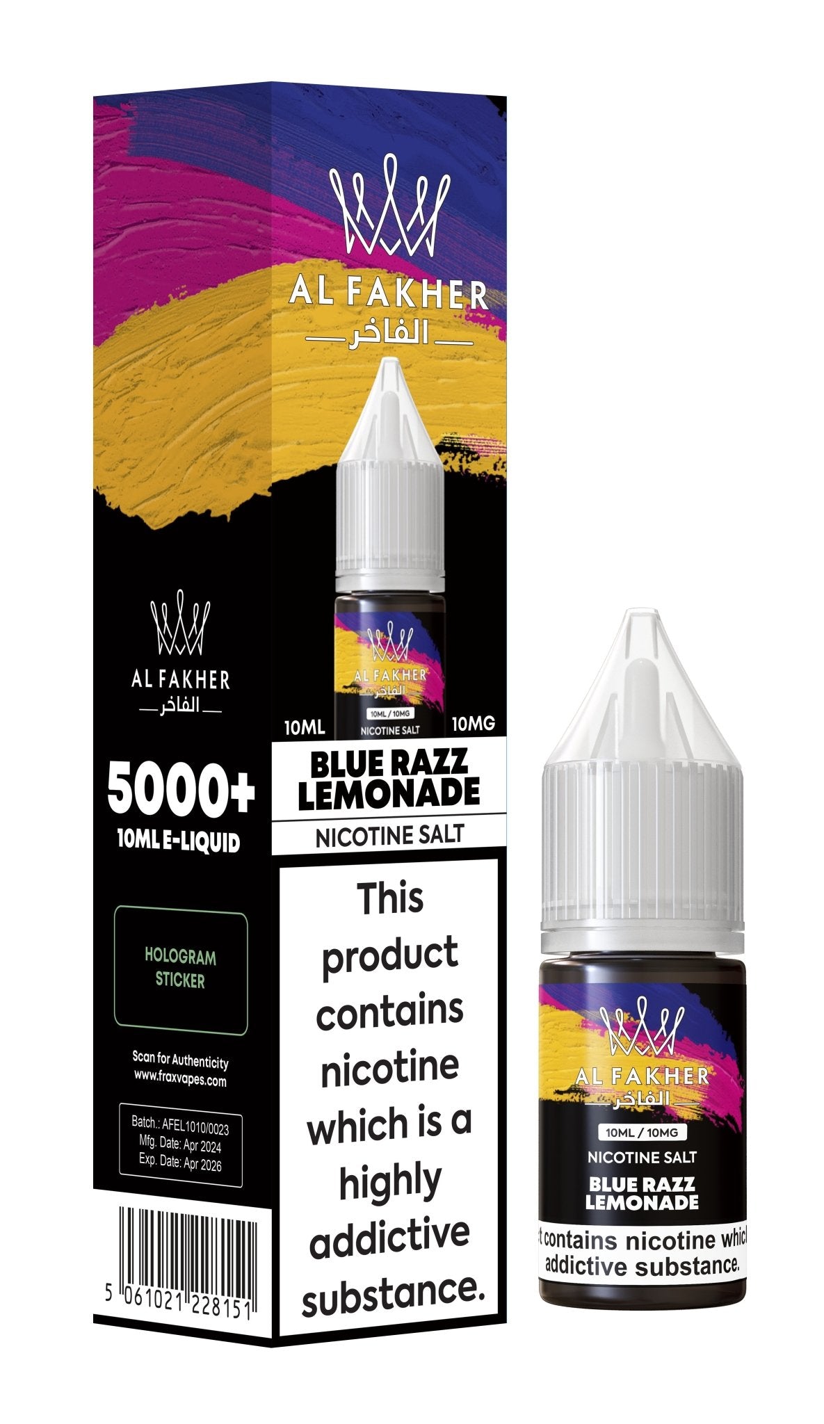 buy Al Fakher Nic Salt 10ml E - Liquid Box of 10 at Wolfvapes.co.uk