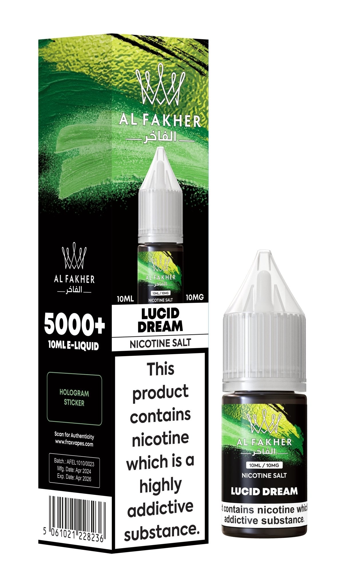 buy Al Fakher Nic Salt 10ml E - Liquid Box of 10 at Wolfvapes.co.uk