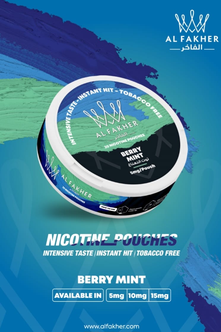 buy Al Fakher Nicotine Pouches - Pack of 5 at Wolfvapes.co.uk