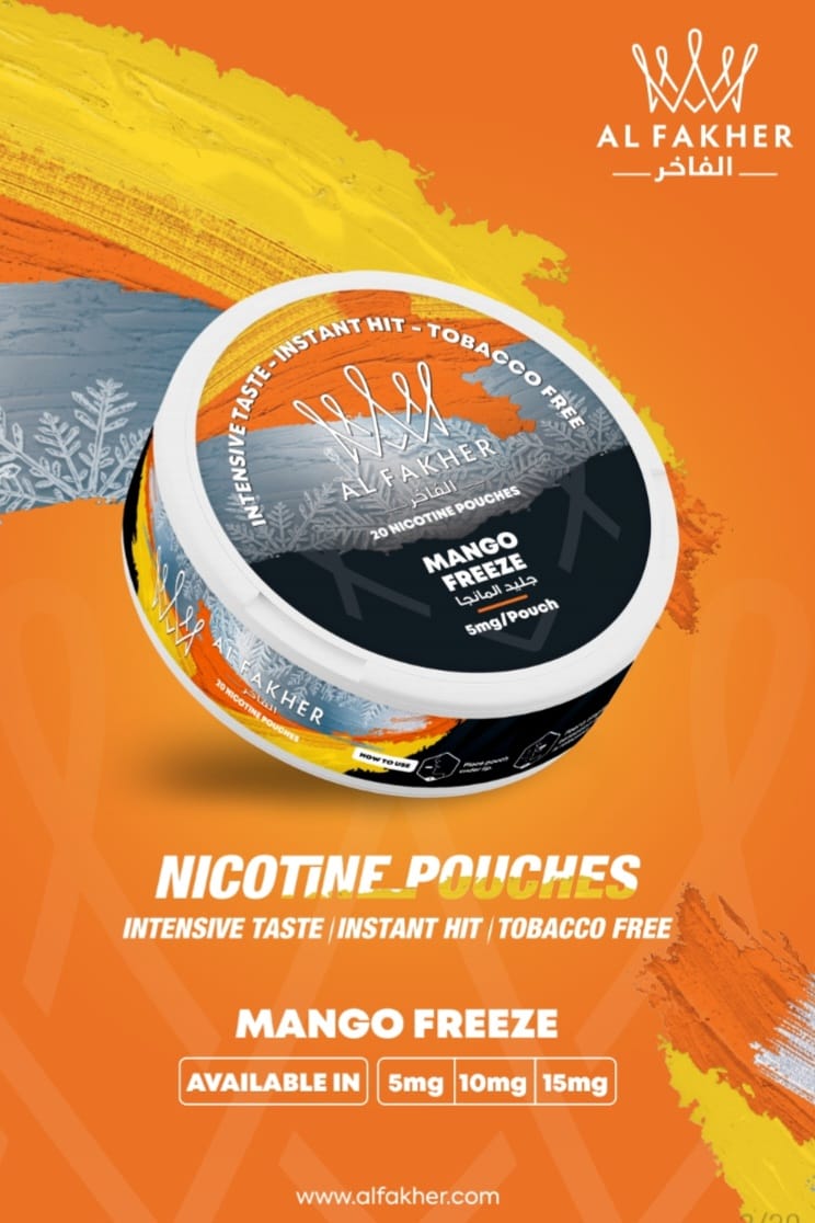 buy Al Fakher Nicotine Pouches - Pack of 5 at Wolfvapes.co.uk