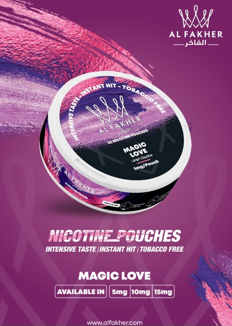 buy Al Fakher Nicotine Pouches - Pack of 5 at Wolfvapes.co.uk