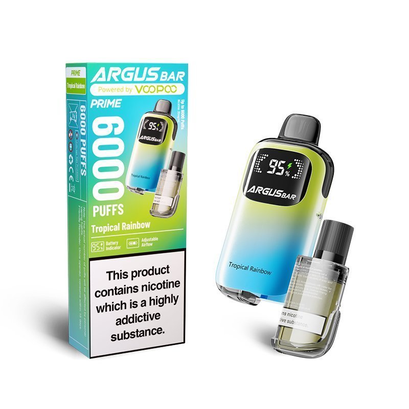 buy Argus Bar Prime 6000 Prefilled Vape at Wolfvapes.co.uk