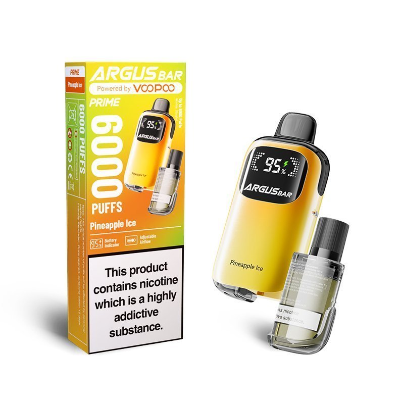 buy Argus Bar Prime 6000 Prefilled Vape at Wolfvapes.co.uk