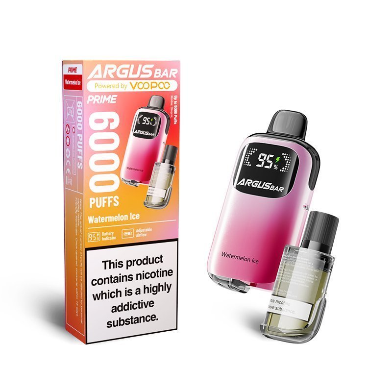 buy Argus Bar Prime 6000 Prefilled Vape at Wolfvapes.co.uk