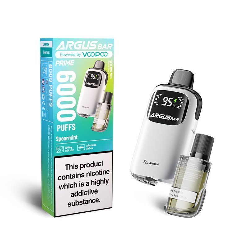 buy Argus Bar Prime 6000 Prefilled Vape at Wolfvapes.co.uk