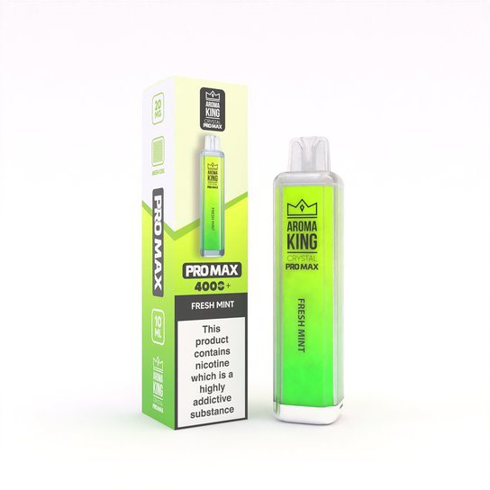 buy Aroma King Crystal Pro Max 4000 Rechargeable Vape - Box of 10 at Wolfvapes.co.uk